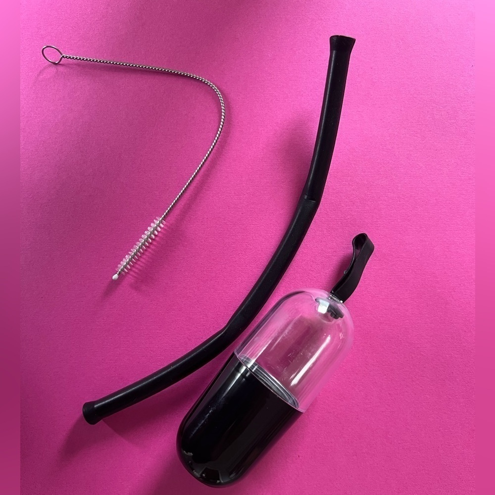 Travel Silicone Straw, Portable, Compact